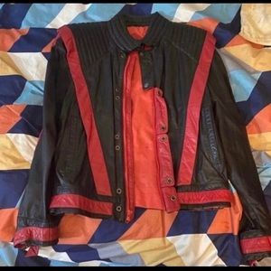 Vintage Michael Jackson Leather Thriller Jacket